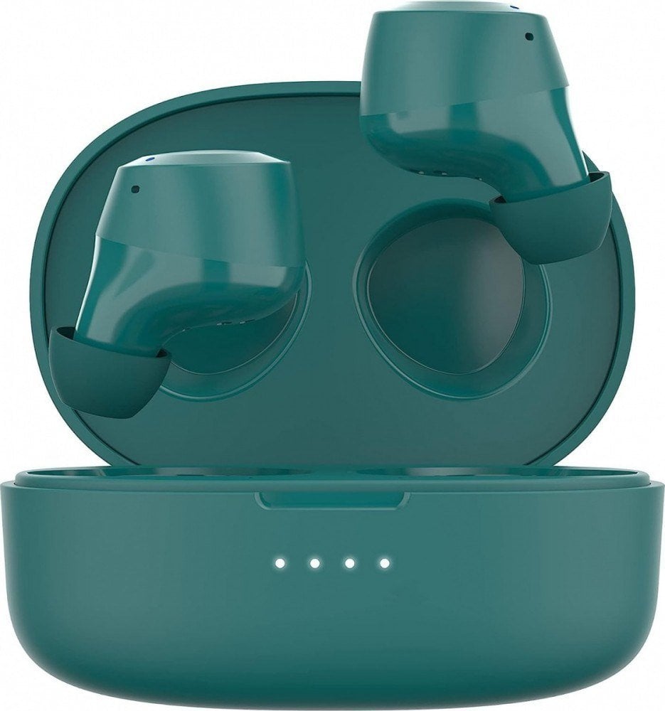 Слушалки TWS Belkin SoundForm Bolt AUC009btTE, безжични, зелени