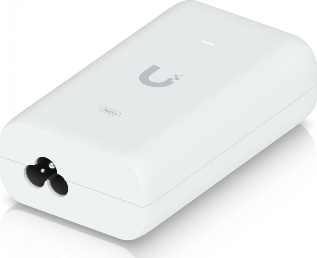 Injektor Ubiquiti PoE + +, 60W, i bardhë