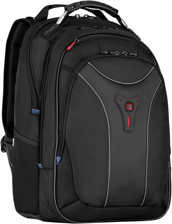 Ҫantë shpine Wenger Carbon 17”, e zezë