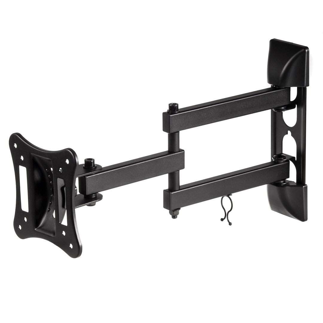 Mbajtëse muri për TV Maclean MC-719, 13"-27", 15 kg, e zezë
