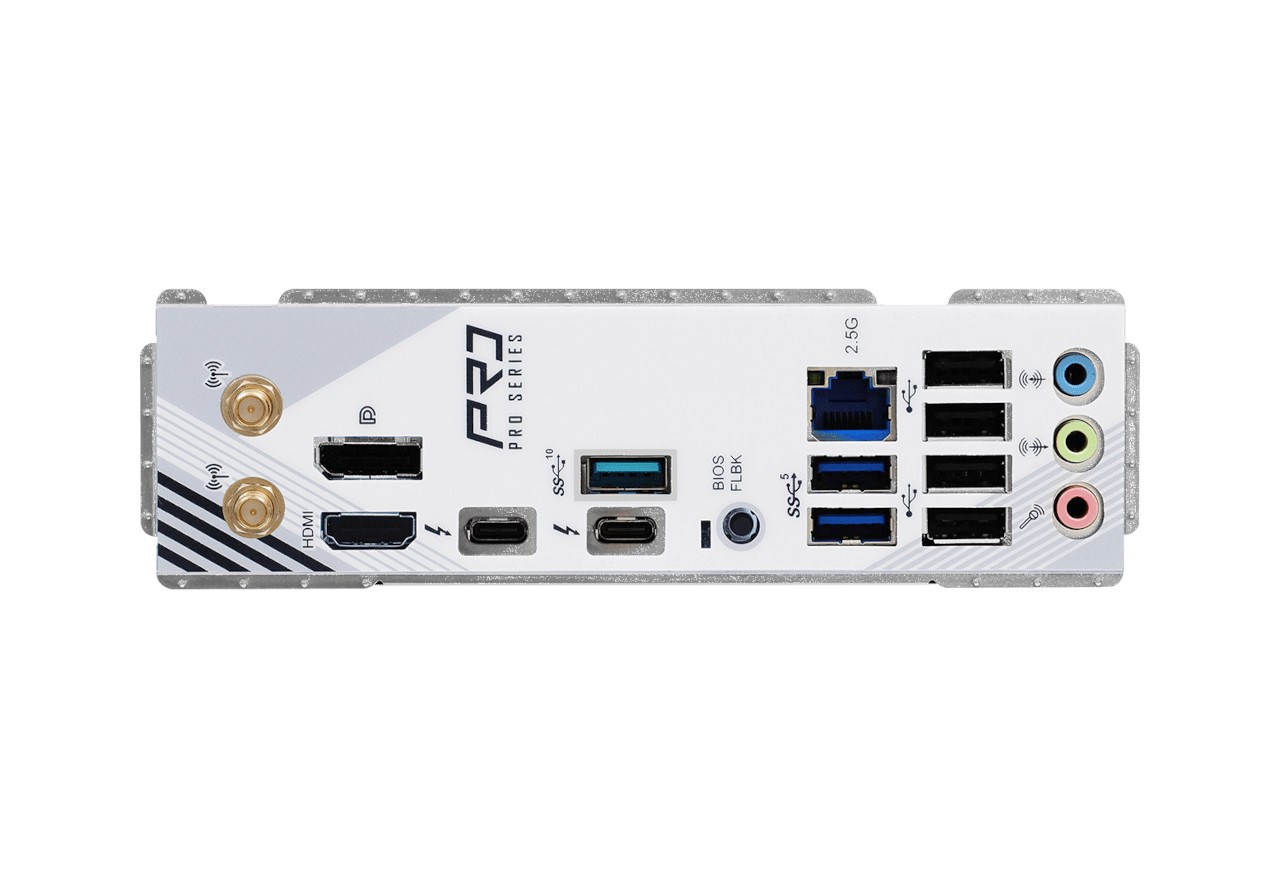 Pllakë amë ASRock Z890 Pro RS WiFi White