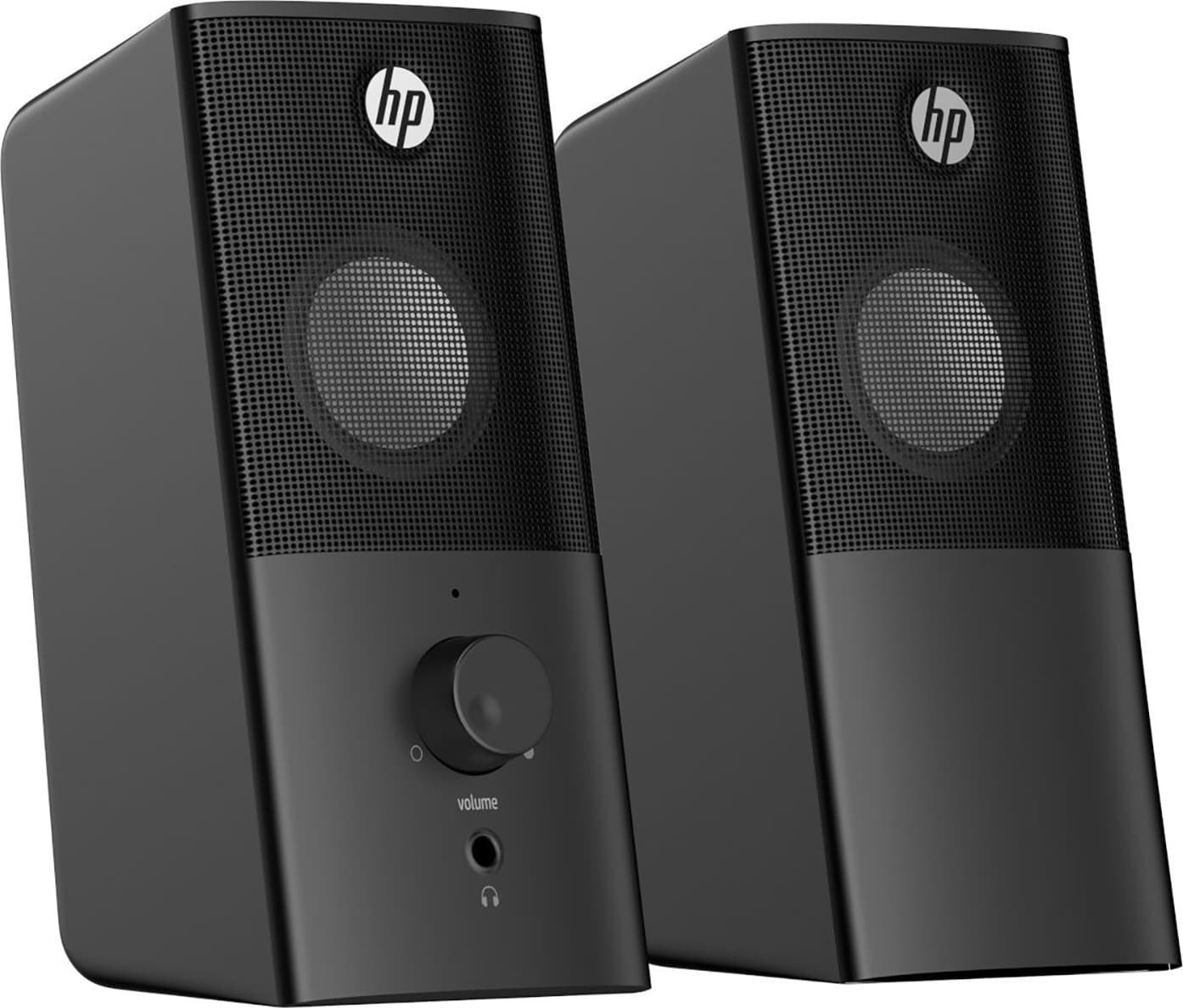 Altoparlantë kompjuteri HP Stereo, 3.5mm, USB, të zinj