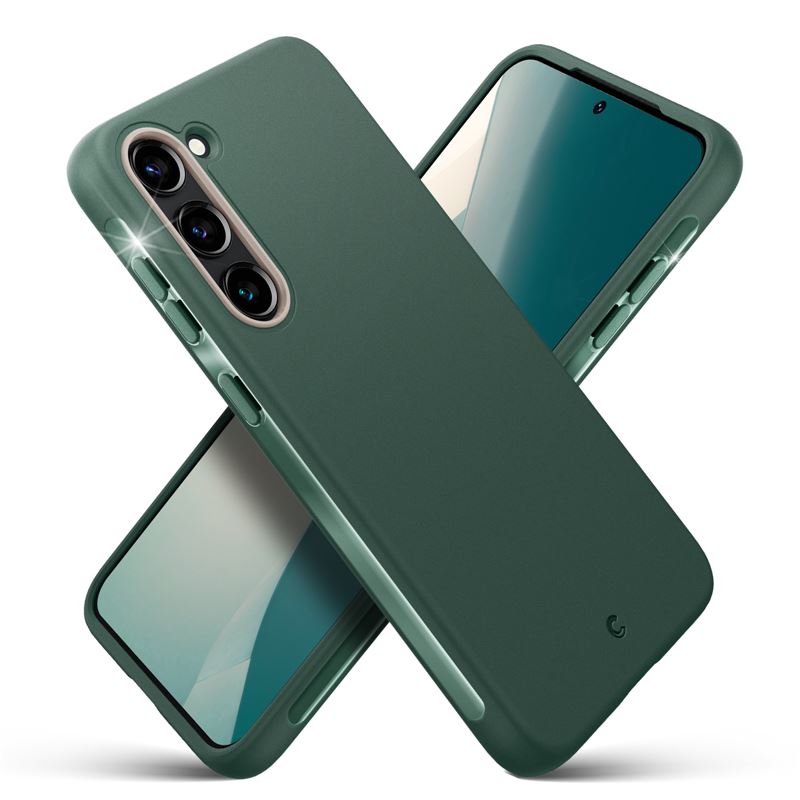 Mbrojtëse për celular Samsung Galaxy S23+ Spigen Cyrill UltraColor, e gjelbër