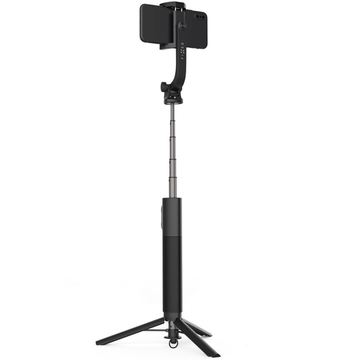 Shkop për selfie FIXED me tripod Snap XL, i zi