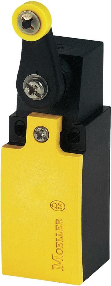 Ndërprerës limit Eaton LS-11S/RL 266117, 1NO 1NC, levë rrotulluese me rrotull plastike