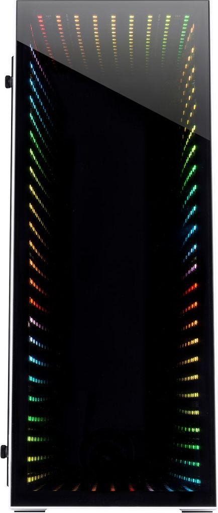 Kasë Inter-Tech X-908 Infini2, e bardhë, Midi Tower