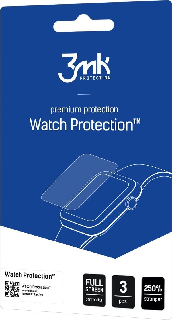 Folie mbrojtëse 3mk Watch Protection ARC+, për Apple Watch Series 9 41mm, transparente