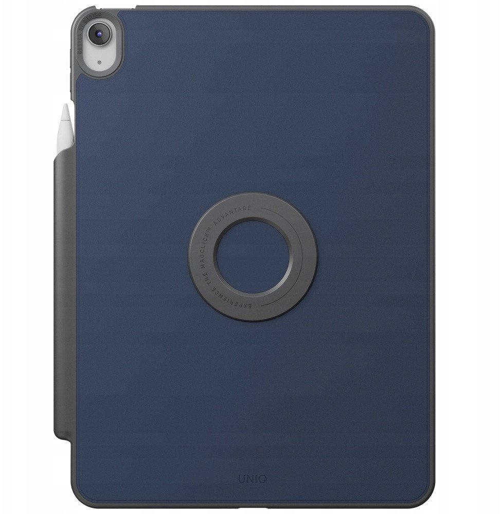 Futrollë magnetike Uniq Rovus Snapmount, rrotullim 360°, për iPad Air 11, e zezë