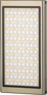 Dritë LED RGB Falconeyes PockeLite F7 II, 12W, bateri e integruar, me honeycomb dhe softbox