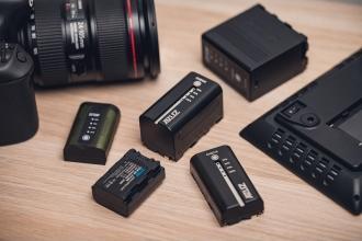 Bateri për kamera Zitay NP-F550, 3400 mAh, Li ion, me tregues LED