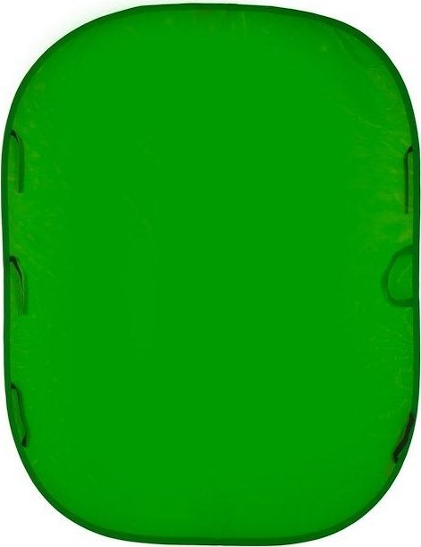 Фотографско позадина Manfrotto Collapsible, 1.8 x 2.1m, Chromakey зелена