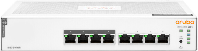 Switch HPE Aruba Instant On 1830 8G, PoE (65W)
