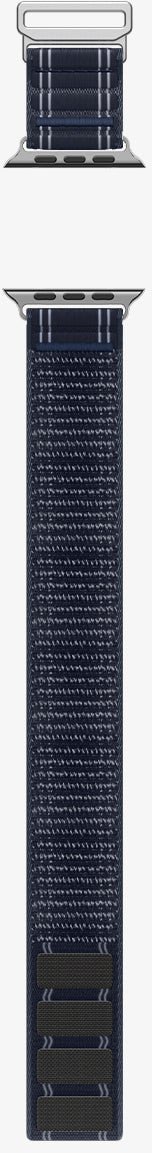 Rrip ore Spigen Fabric Band, për Apple Watch 49mm 46mm 45mm 44mm, najloni, blu navy