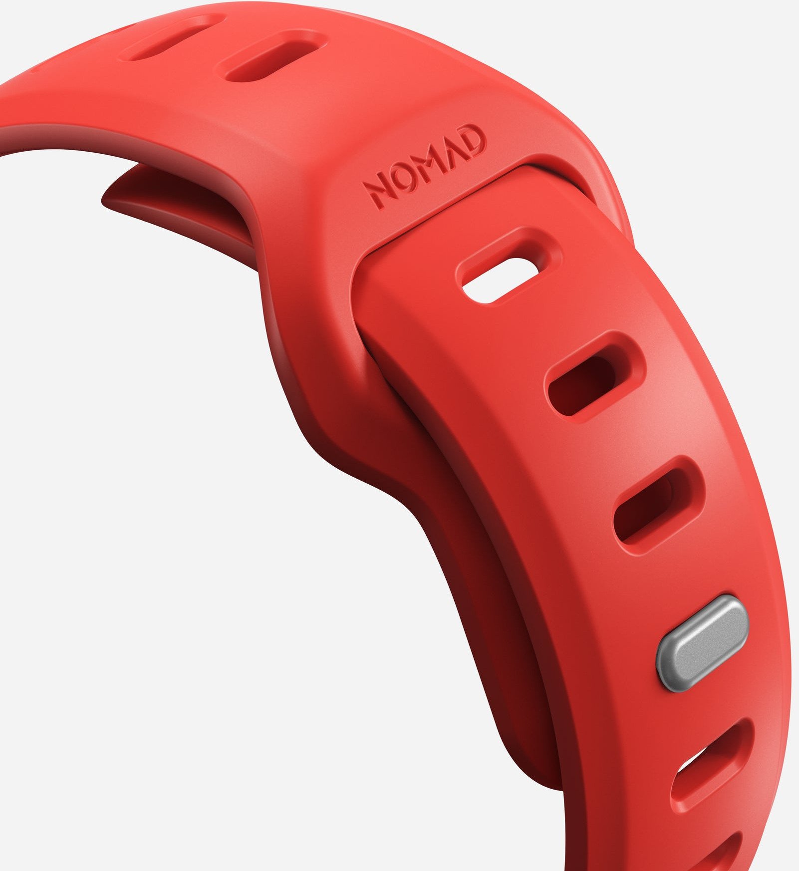 Rrip ore Nomad Tempo Band 42mm, FKM fluoroelastomer, rezistent ndaj ujit, rozë