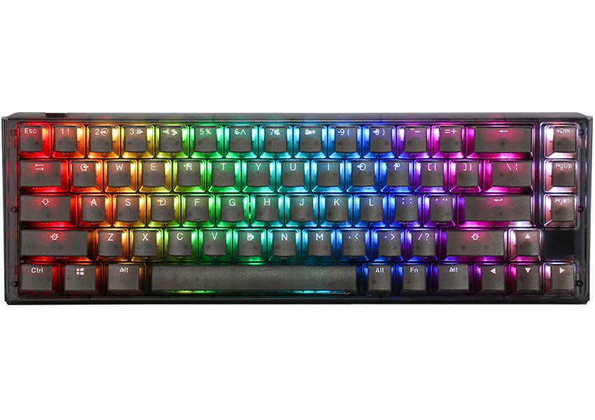 Tastierë Ducky One 3 Aura SF, Gateron Baby Kangaroo, RGB, e zezë
