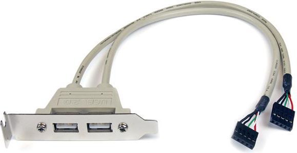 Adapter StarTech 2 porta USB A, low profile, i zi