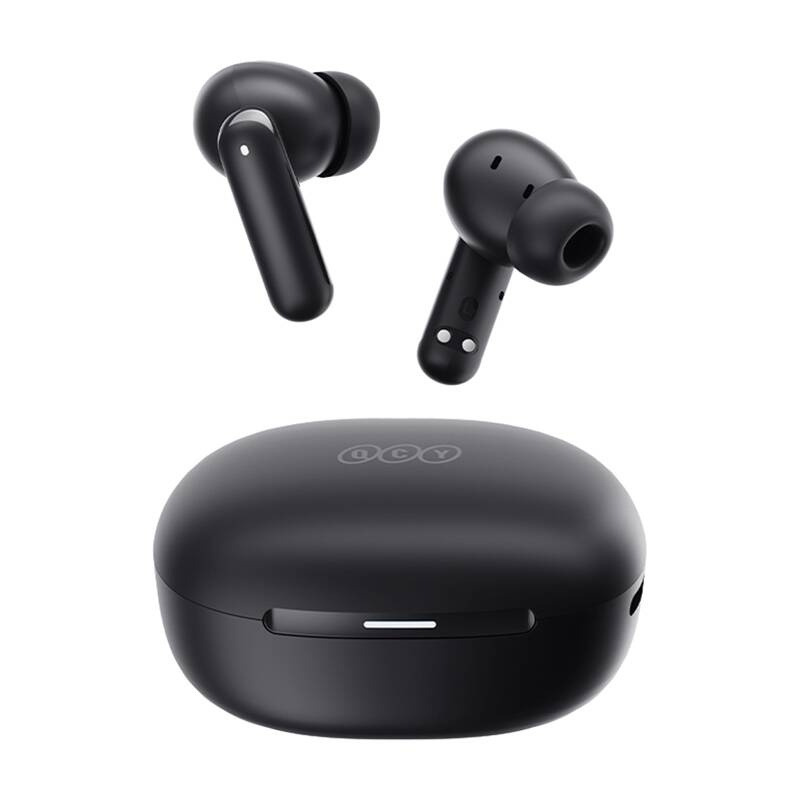 Kufje wireless QCY MeloBuds HT16, TWS, ANC, të zeza