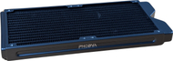 Radiator për ftohje me ujë Phobya R27 S280, 280 mm, 18 FPI, i zi