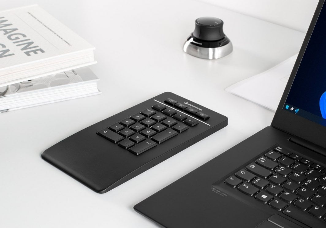 Tastierë 3Dconnexion Bezprzewodowy, numerike, wireless, e zezë