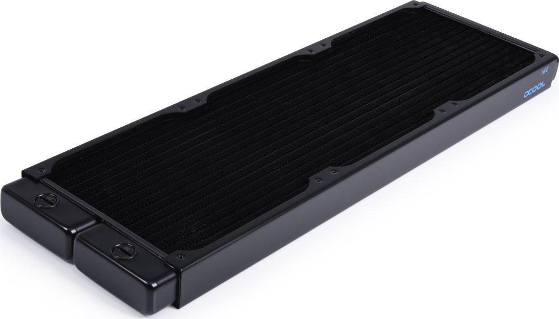 Radiator uji Alphacool NexXxoS HPE-30, 420mm, bakër i plotë, i zi