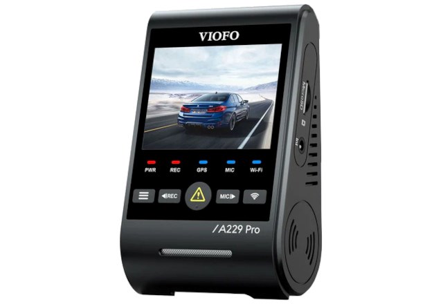 Kamera për makinë VIOFO A229 Pro 2CH-G, 4K, GPS, e zezë