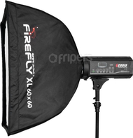 Softbox palosës Aurora Firefly XL FXL 66S BW, 60 x 60 cm, për Aurora Bowens, i zi