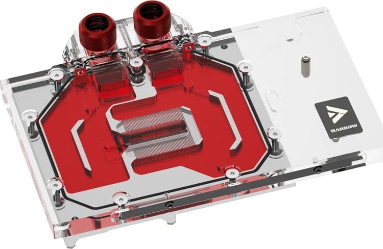Bllok uji për GPU Barrow LRC2.0 RTX 4090 Founders Edition, Aurora RGB, akrilik, transparent