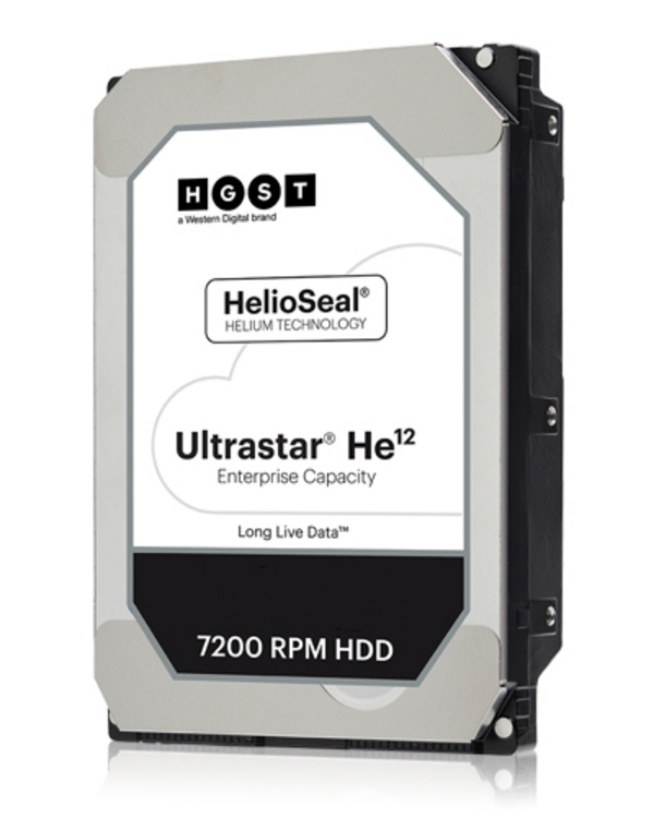 Hard Disk Western Digital Ultrastar He12, 12TB, 3.5", SAS, i zi