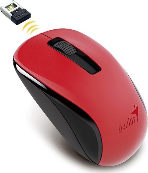 Mouse Genius NX-7005, pa kabllo, i kuq