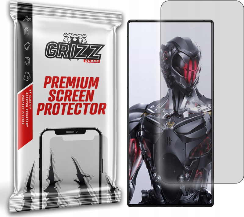 Mbrojtëse ekrani matte GrizzGlass PaperScreen për Nubia Red Magic 8 Pro