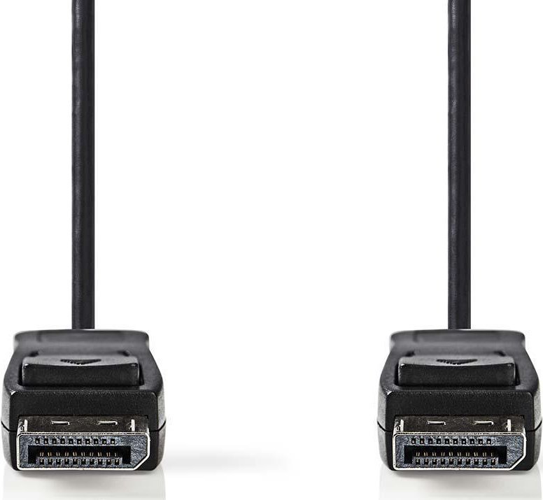 Kabllo DisplayPort Nedis, 2m, 4K 60Hz, e zezë