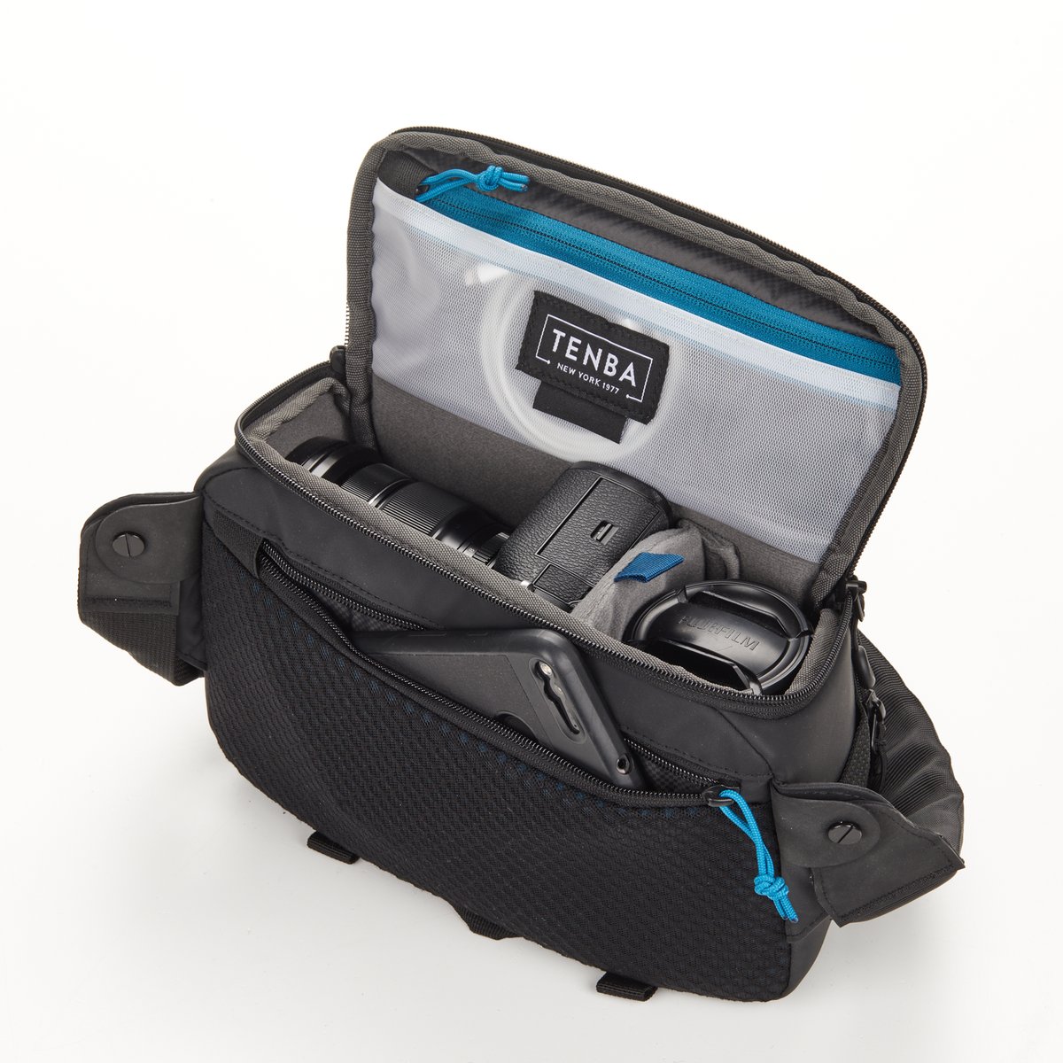 Çantë sling Tenba Axis V2 4L, për aparat fotografik, MultiCam e zezë
