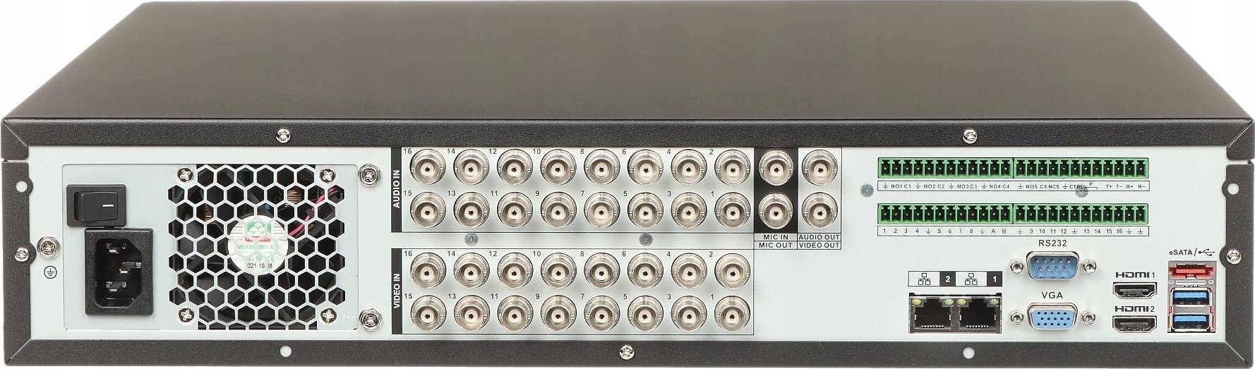 Video-recorder Dahua XVR5816S-I3, 16 kanale, IP 4K, HDMI