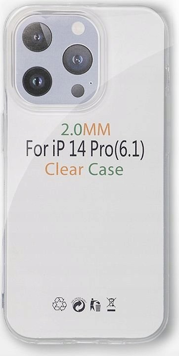 Mbrojtëse telefoni OEM Clear Case, 2mm, për iPhone 13 Pro Max, transparente