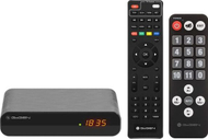 Tuner TV GoGEN DVB 143 T2 Senior, DVB T2, funksion regjistrimi, i zi