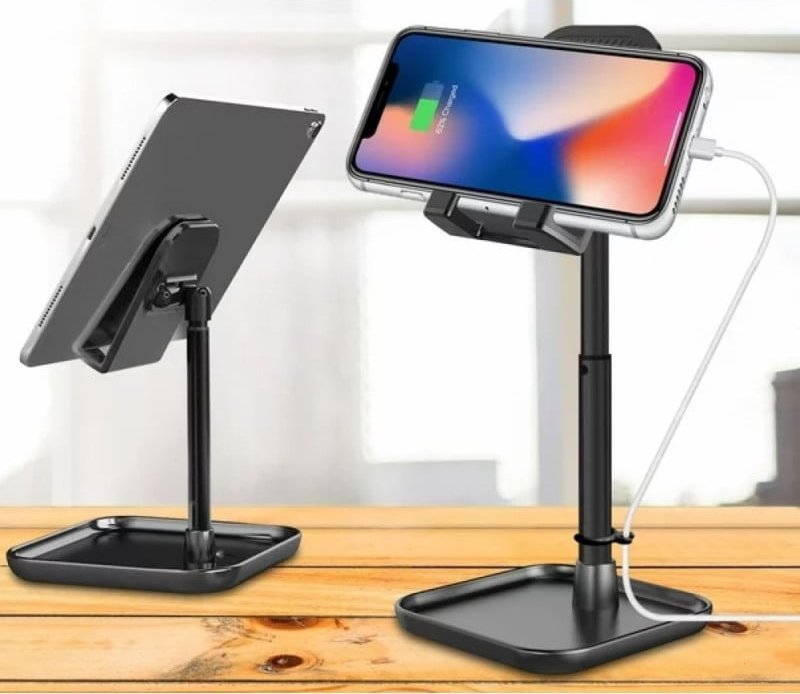 Држач за таблет Techly I-SMART-STAND13, прилагодлив, црн