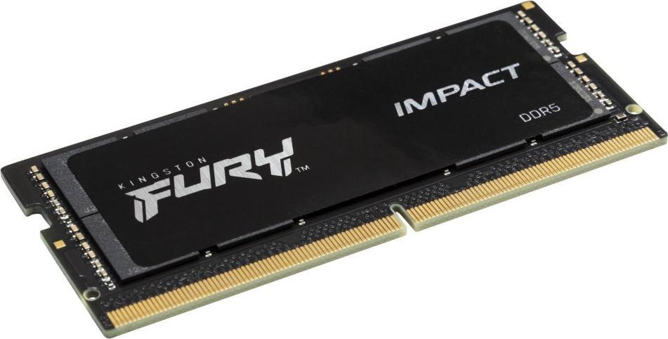 Memorie RAM laptop Kingston Fury Impact KF548S38IBK2, DDR5 SODIMM, 16GB 4800MHz