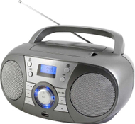 Radio portative Soundmaster SCD1800TI, CD, DAB+, Bluetooth, USB, gri
