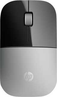 Maus HP Z3700, wireless, USB, i zi dhe i argjendtë