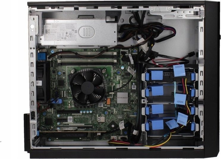 Server Dell T150-2314, Intel Xeon E-2314, 16GB RAM, 480GB SSD, i zi