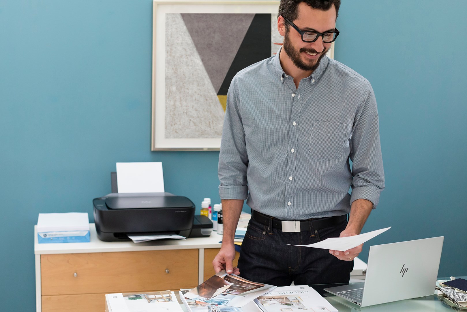 Printer HP Ink Tank 415, Print/Scan/Copy, WiFi, i zi