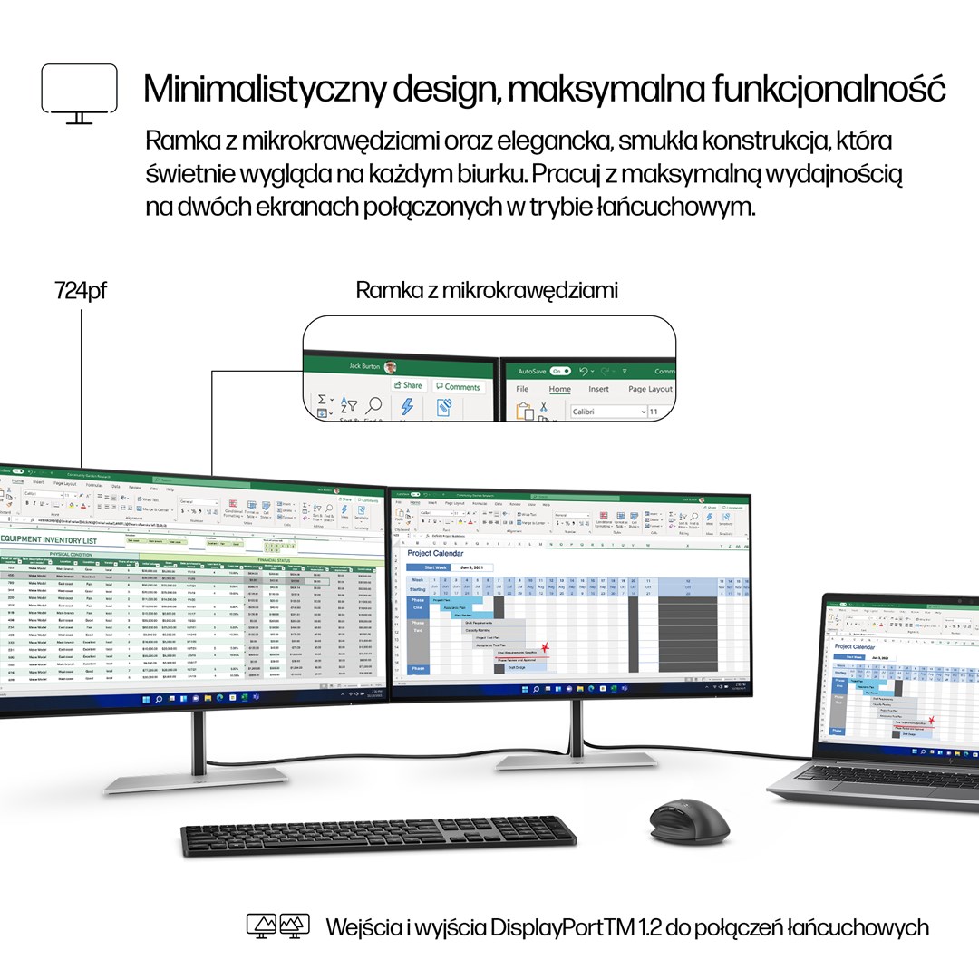 Монитор HP Series 7 Pro 724pf, 23.8\", FHD, IPS, црн