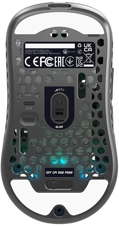 Maus Xtrfy M42 Wireless, i zi