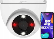 Kamerë sigurie IP EZVIZ H4 Dome, 3MP 2304 x 1296, për brendësi dhe jashtë, e bardhë