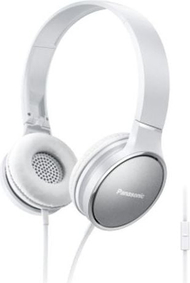 Kufje on ear Panasonic RP HF300ME W, 30mm, me mikrofon, të bardha