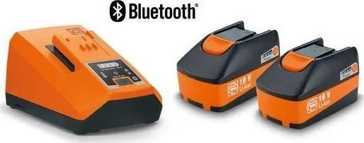 Set bateri dhe karikues FEIN 92604325010, 2x HighPower Li ion, karikues i shpejtë, portë USB