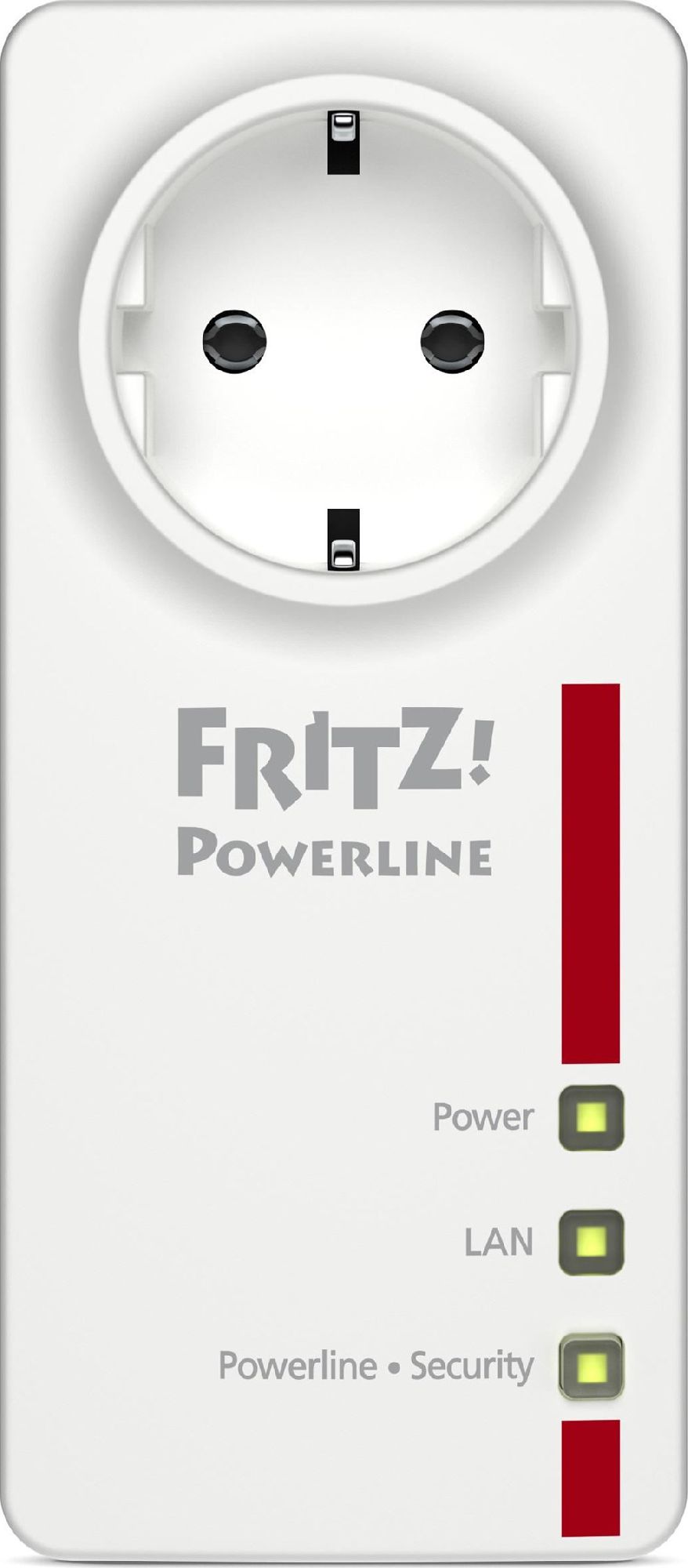 Adapter Powerline AVM FRITZ! 1220E, 1200Mbps, 2x LAN, i bardhë