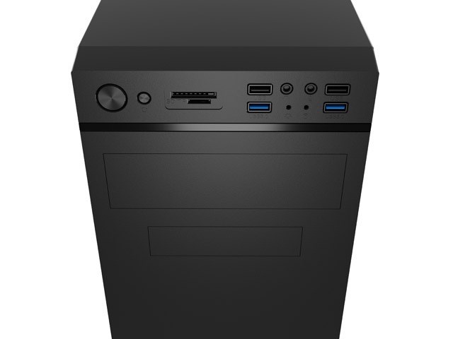 Kuti kompjuteri Natec Cabassu G2 NPC-2024, midi tower ATX, USB 3.0, e zezë