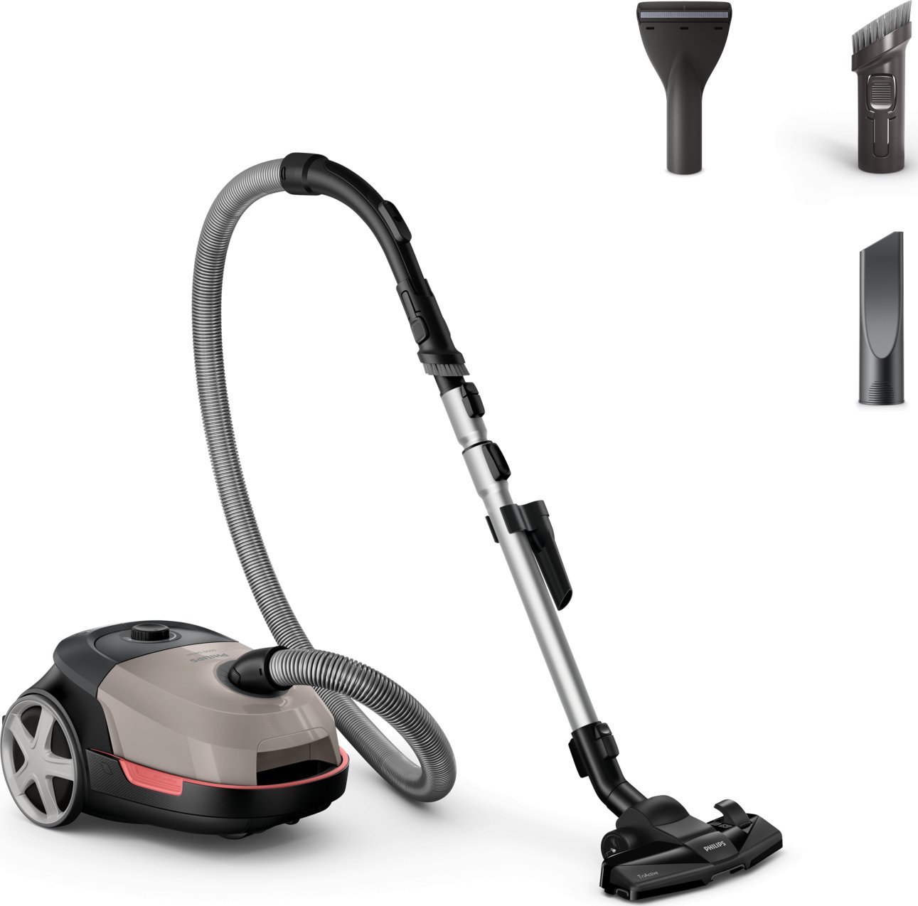 Fshesë me korrent Philips XD5122/10, 900W, me qese, bezhë