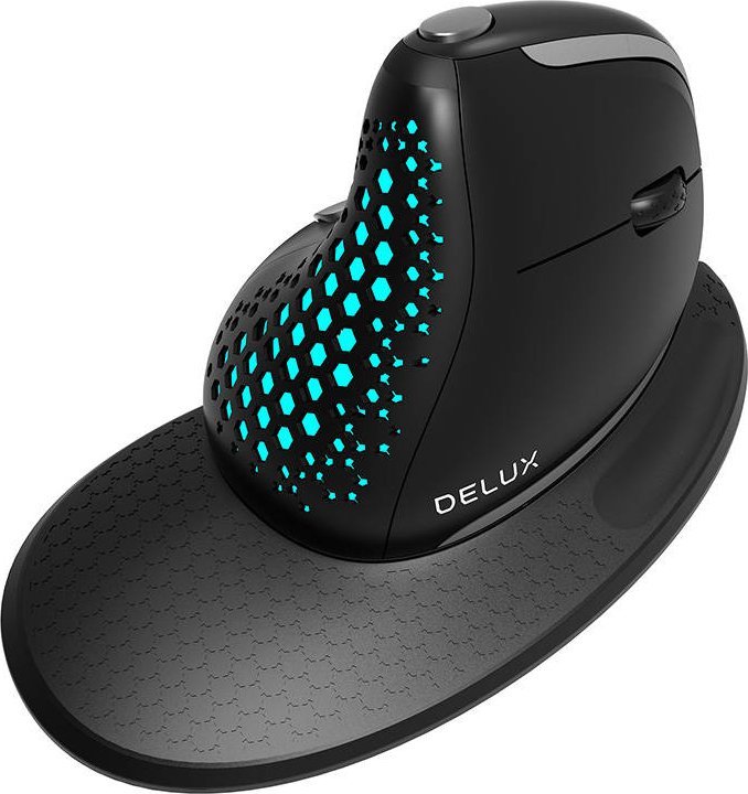 Maus Delux M618XSU, me kabllo, USB, i zi